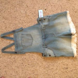 Youth overall shorts